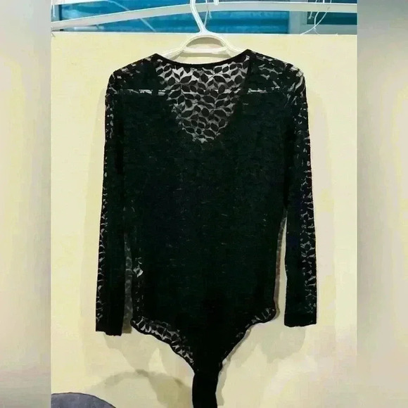 Semi transparent sheer body suit by addition Elle size 1X US16 - Picture 2 of 4